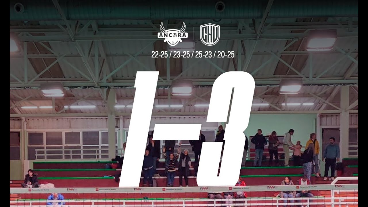Resumen - J14 (Jr). GALAPAGAR 1 - 3 CHV 1995 (1 División Nacional 25/01/26 | Temporada 25/26 )