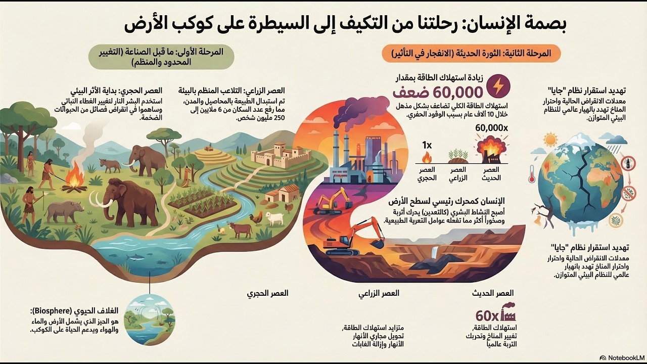 البصمة العالمية - الأثر المتسارع للبشرية