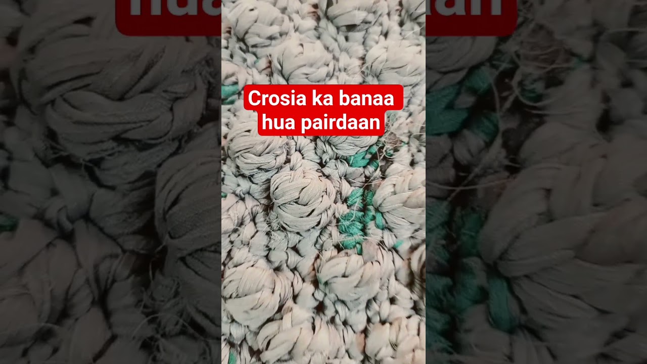Crosia se banaya hua lajawab Pairdan 