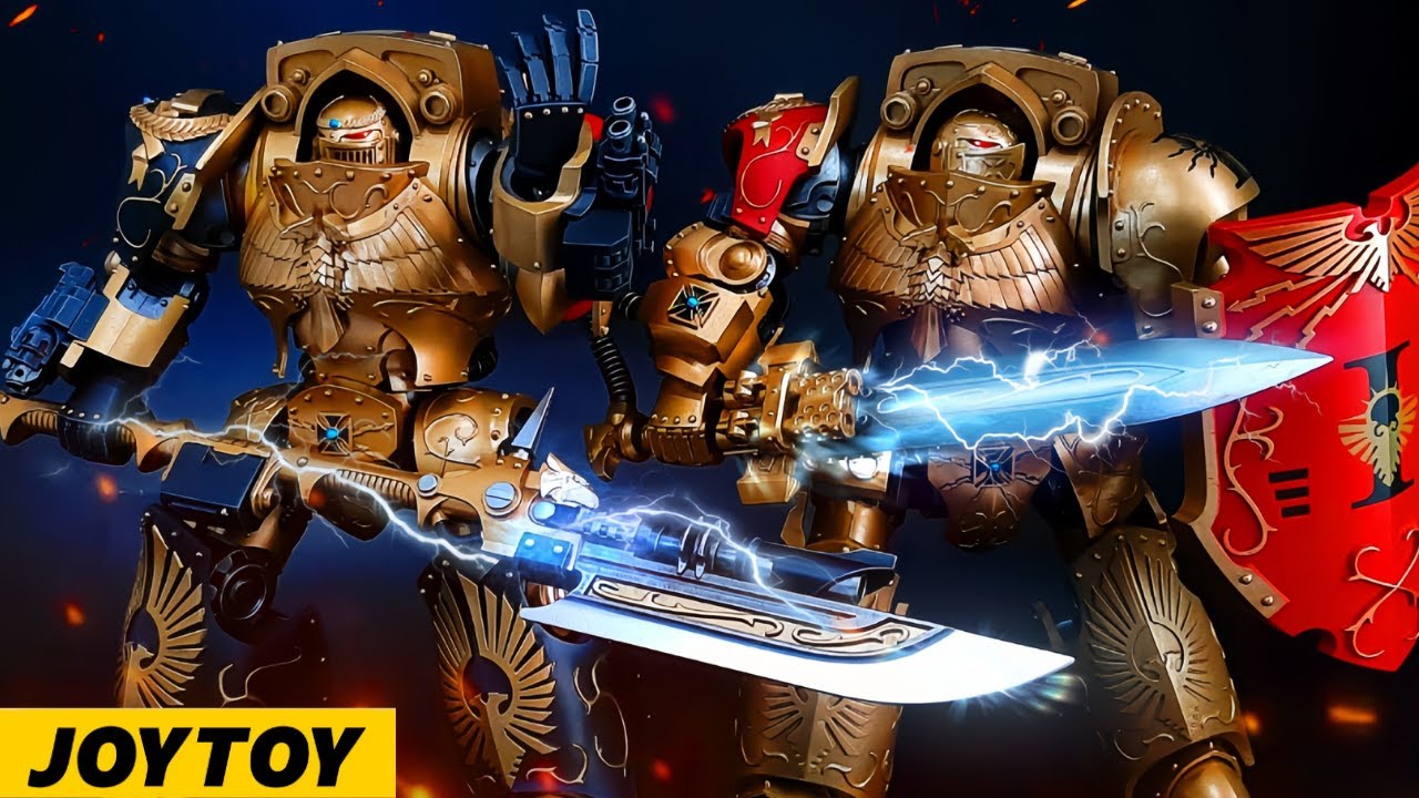 Unboxing New Legio Custodes Contemptor Dreadnought SET 2 - Joytoy Warhammer 40k - Horus Heresy