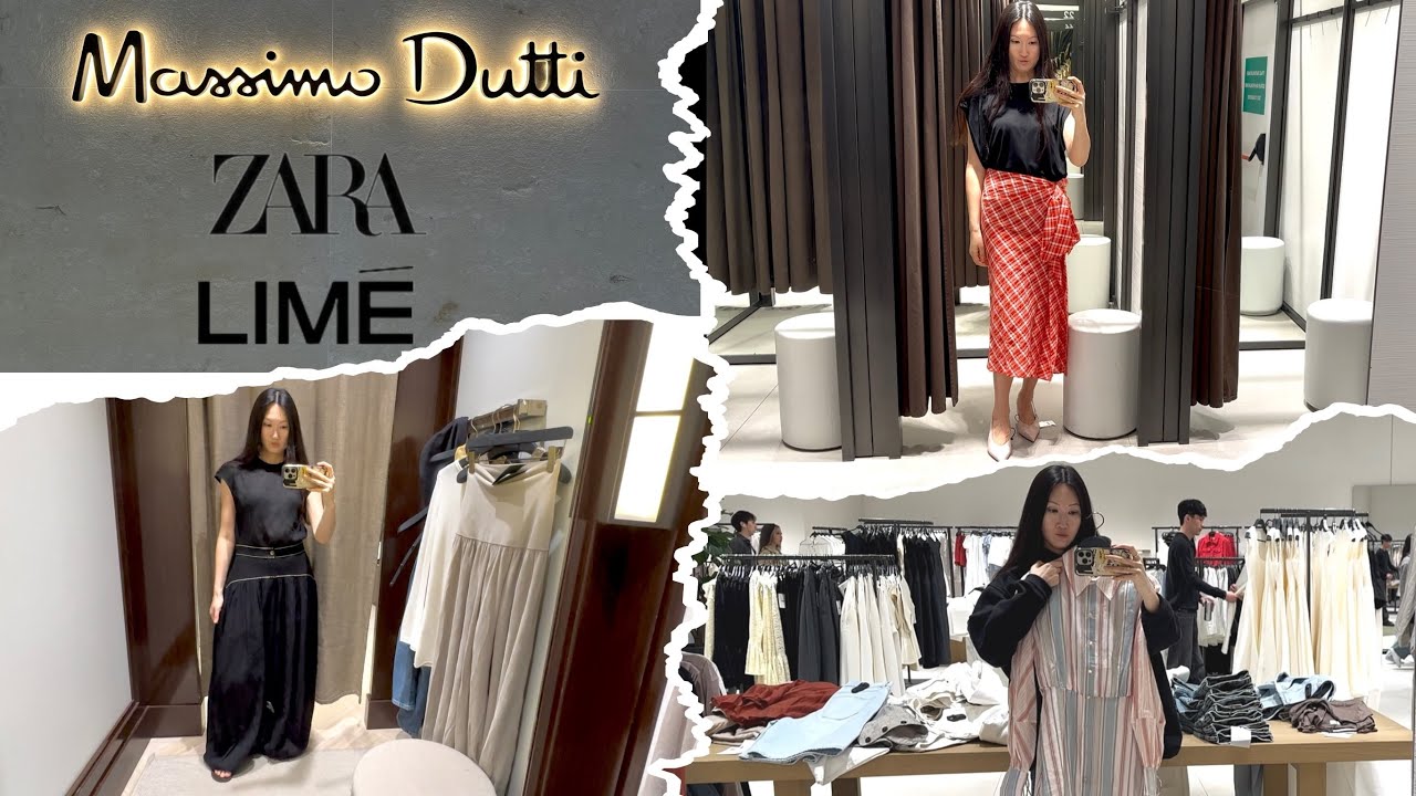 Shopping vlog Massimo Dutti / ZARA / LIME / New collection / шопинг с примеркой