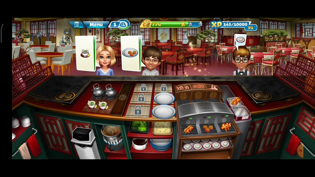 cooking fever daily challenge to win 2 gems