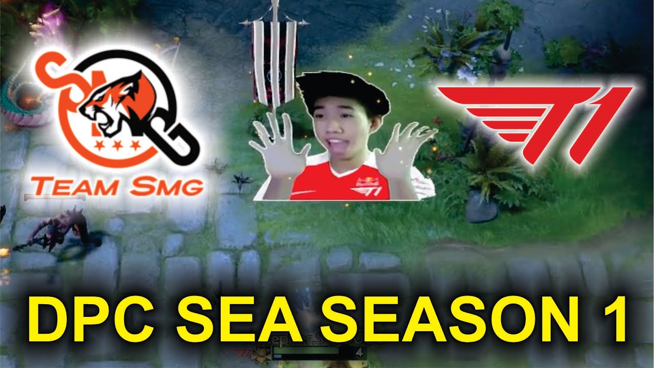 T1 vs SMG - DPC SEA Tour 1: Division I Dota 2 Highlights