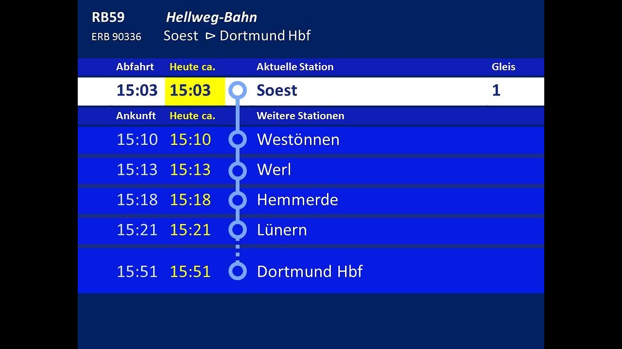 [ERB] Ansagen RB59 Soest - Dortmund