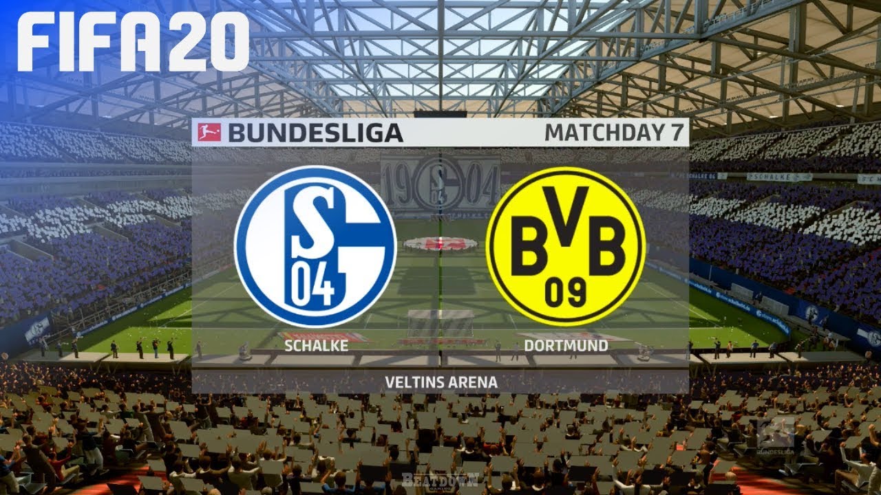 FIFA 20 - FC Schalke 04 vs. Borussia Dortmund @ Veltins-Arena
