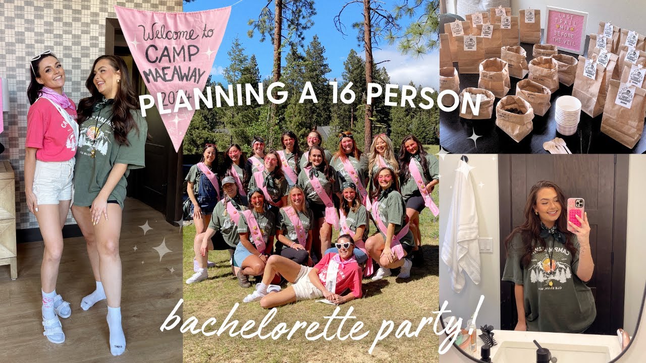 CAMP BACHELORETTE! DIY's, Gifting + More!