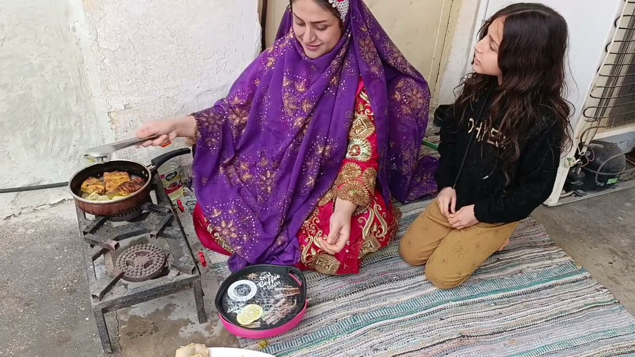 Daily Life in Iran | Hosting my sister with Mash Polo and homemade bread