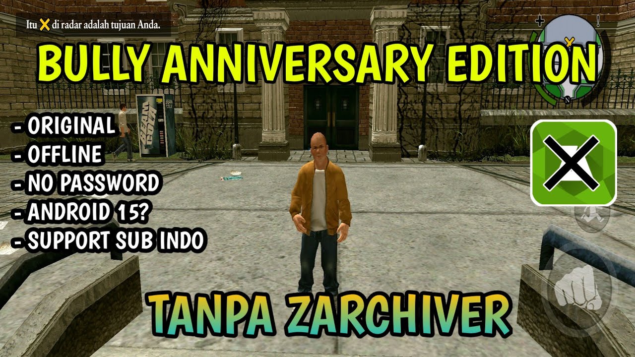 CARA PASANG & BERMAIN GAME BULLY ANDROID TANPA ZARCHIVER - TUTORIAL BULLY ANDROID
