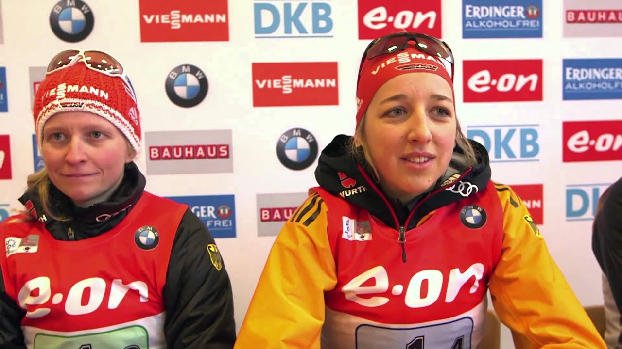 German Women Win Hochfilzen Relay