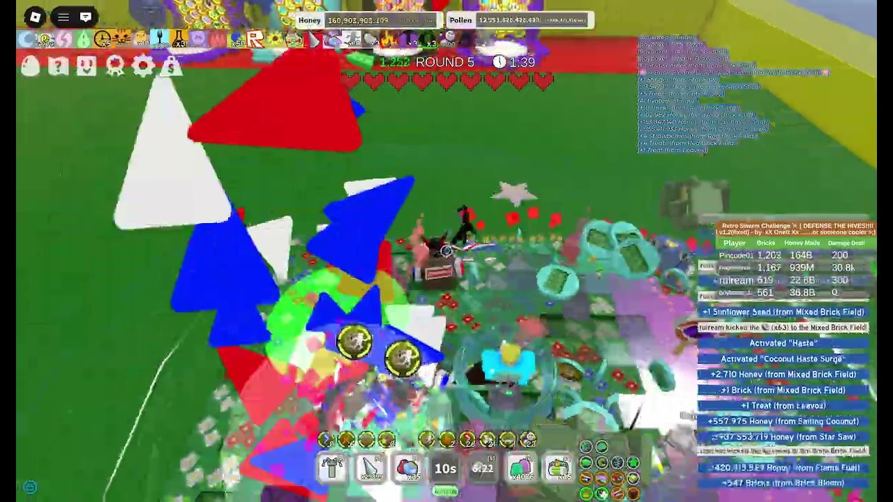 Bee Swarm Simulator World Record 3 Million Score Retro Challenge