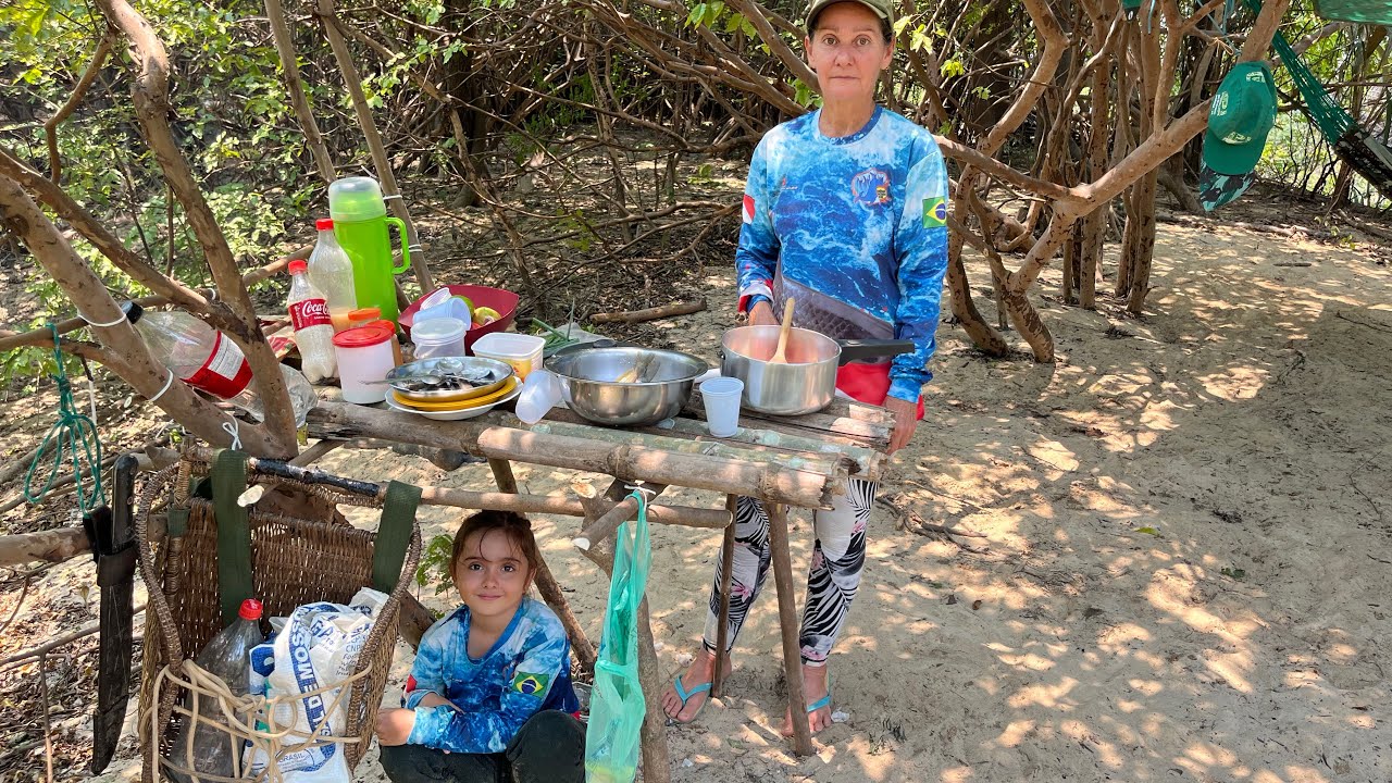 Acampamento top  muito peixe