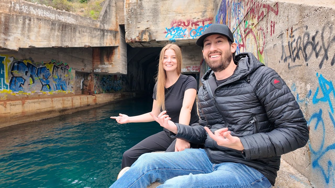 Exploring Montenegro’s Hidden Submarine Bunker!