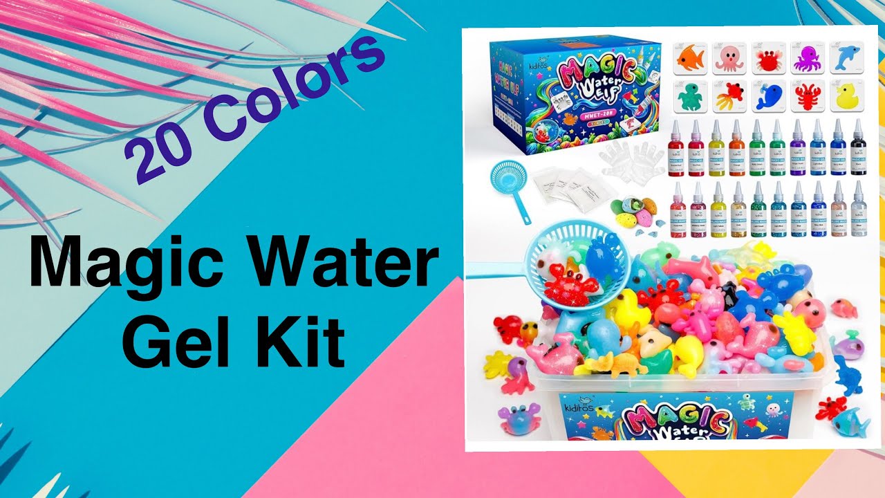 Magic Water Elf Toy Kit, Aqua Fairy Water Gel Kit
