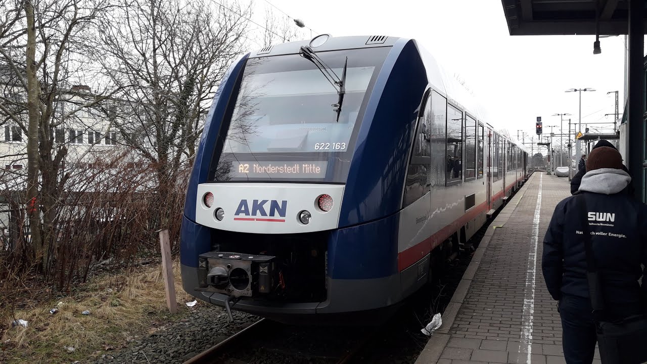 Mitfahrt | A2 von Norderstedt Mitte nach Neumünster | Br 622 | AKN