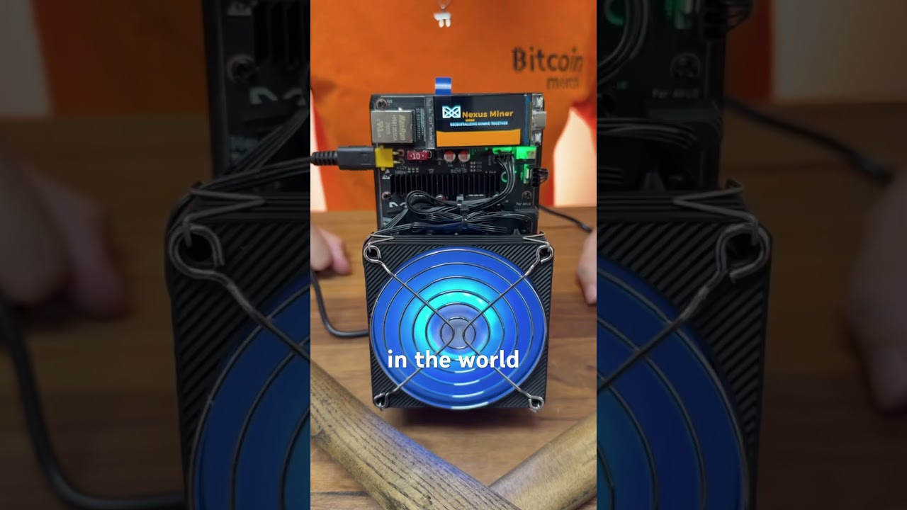 Nexus S1-1 Home Bitcoin Miner 6TH/s