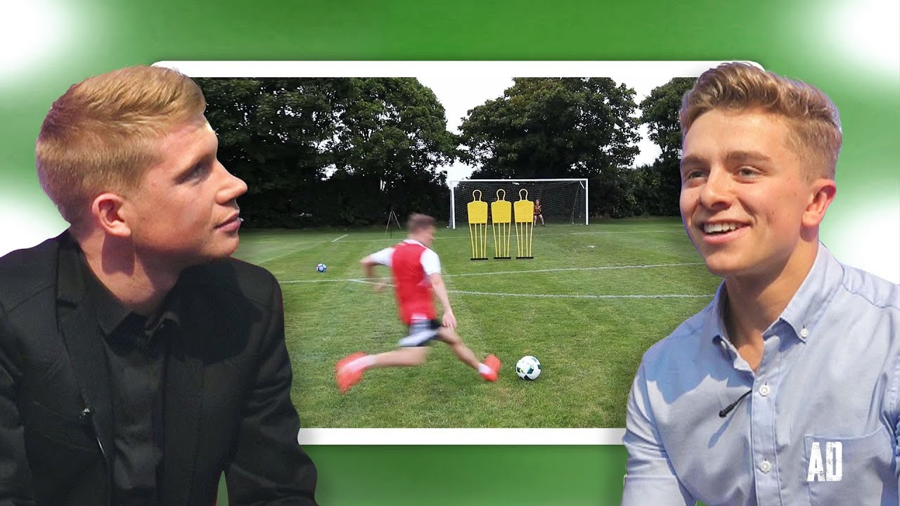 Kevin De Bruyne Reacts To My Best Free Kicks Ever