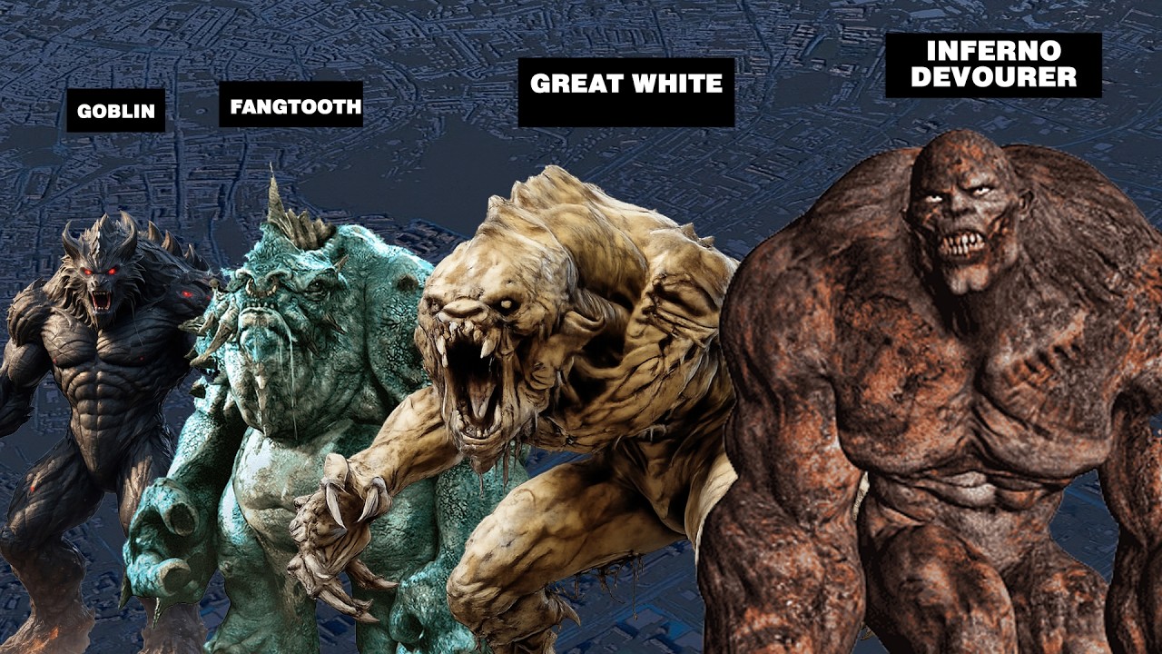 Ground Monsters in 3D 👀 You Won’t Believe the Size of These Ground Monsters! | Vip3D HD