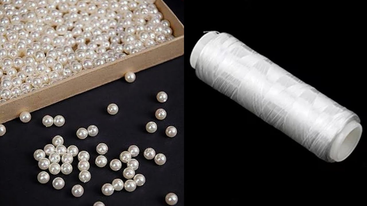 How To Make Simple And Beautiful Pearl Earrings At Home | DIY | Pearls Jewelry Making | uppunutihome