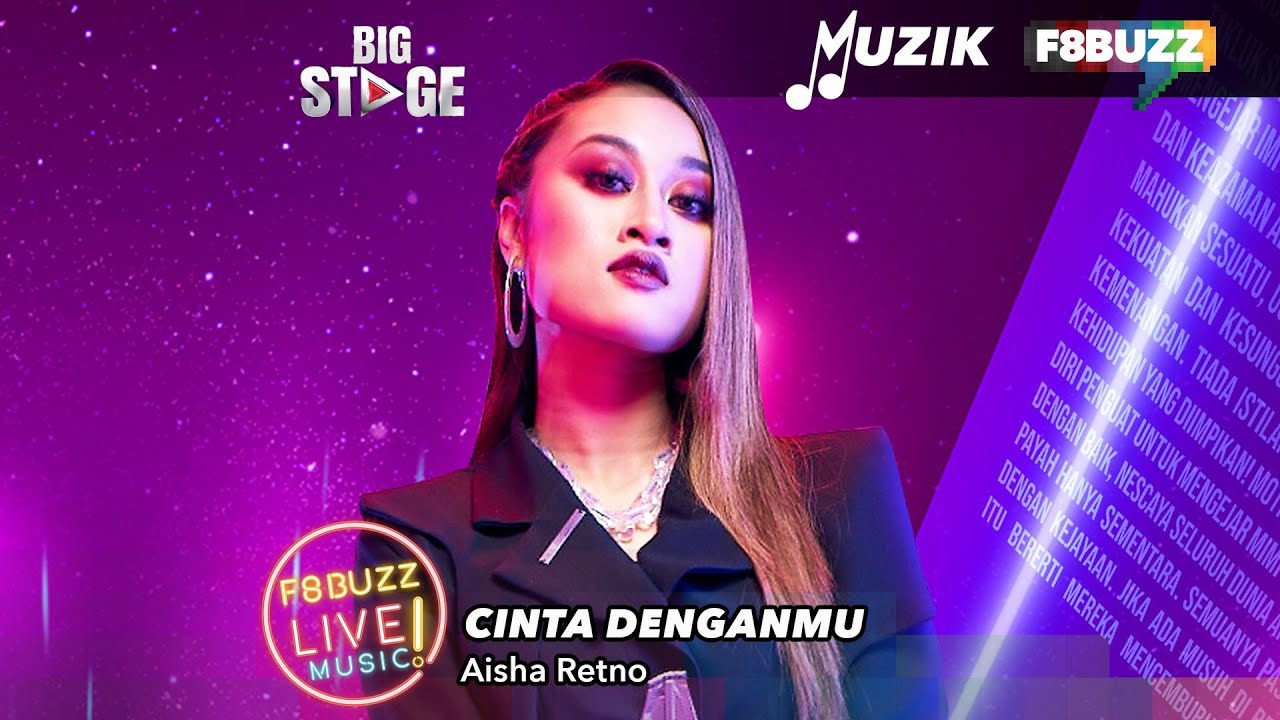 Aisha Retno &bull; CINTA DENGANMU &bull; Big Stage 2022 | F8Buzz LIVE Music!