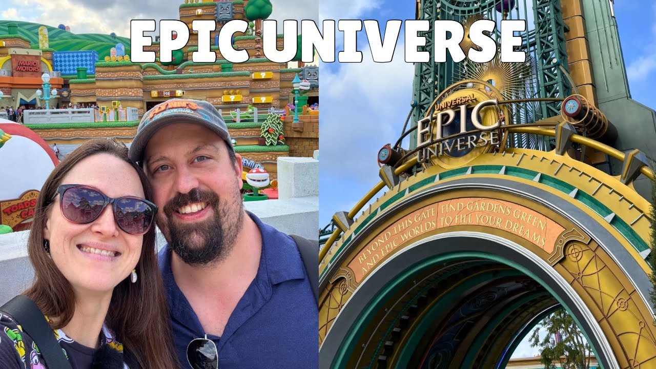 EPIC UNIVERSE VLOG 🌎✨🎢💫 | Long Lines, Best Food, New Merch & more!