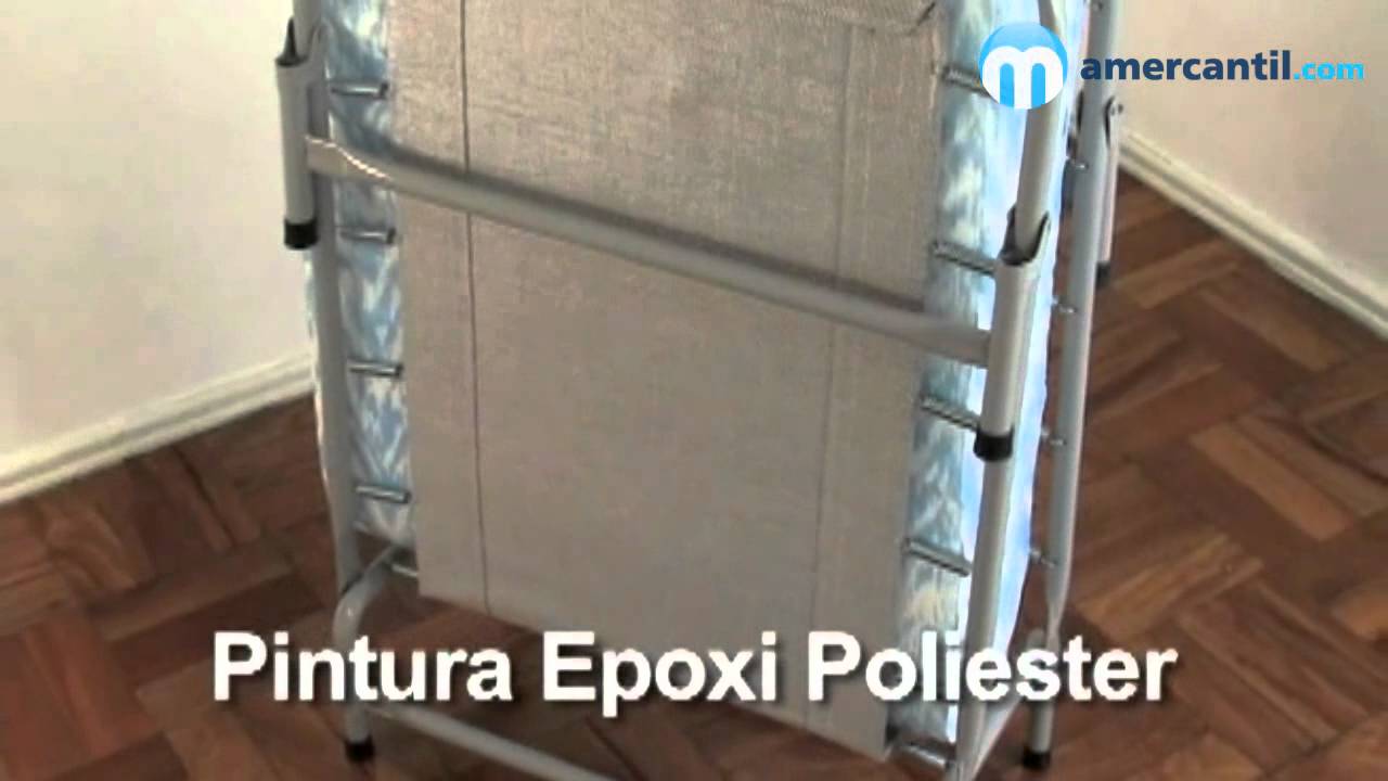 Cama Campanha Dobrável - HASHIGO  colchão grátis www.amercantil.com.br
