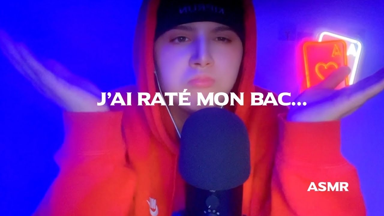 ASMR | COMMENT J’AI RATÉ MON BAC 🫣 #asmrfr #asmrfrançais 