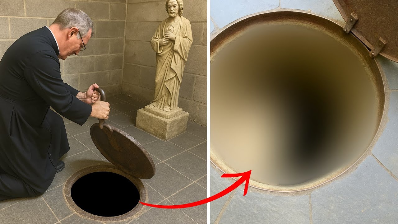 [Full Story] Priest Found Hatch After Moving Statue, What Was Inside Shocked the Town!
