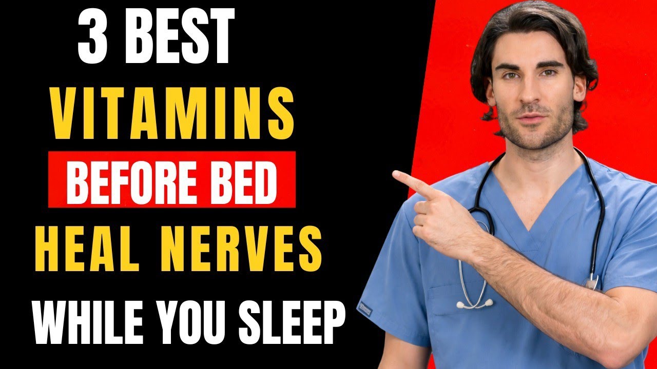 3 Bedtime Vitamins for Stronger Legs After 60 | Senior Health with Dr. Sinclair