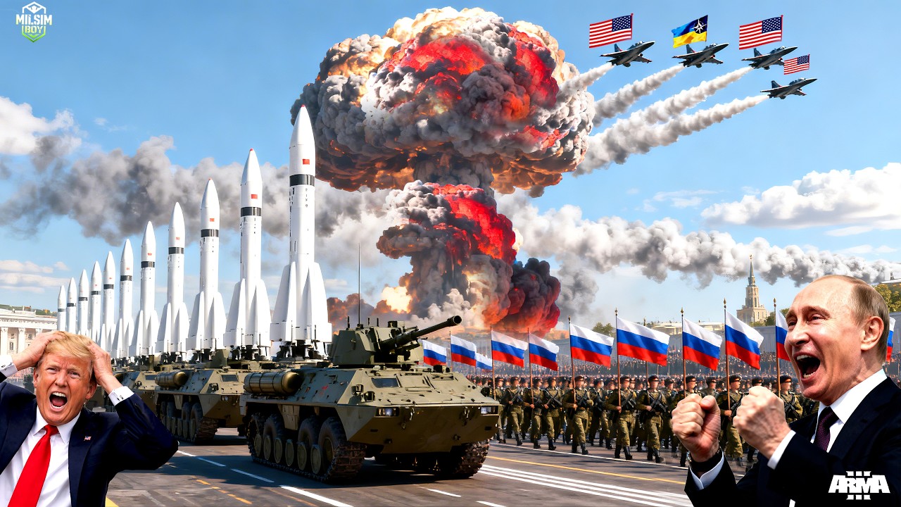 7 минут назад! Истребители F-16 США атаковали российские военные самолеты... Но посмотрите, что прои
