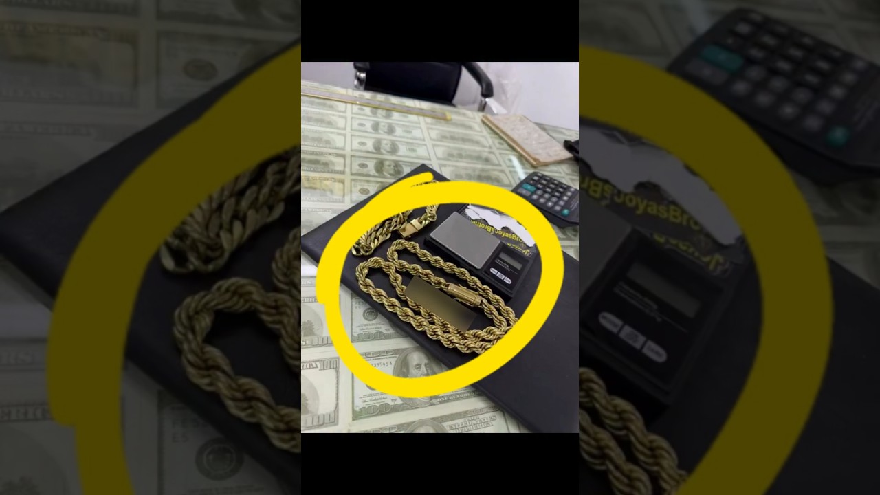 Como Creo una enorme Cadena de Oro 
