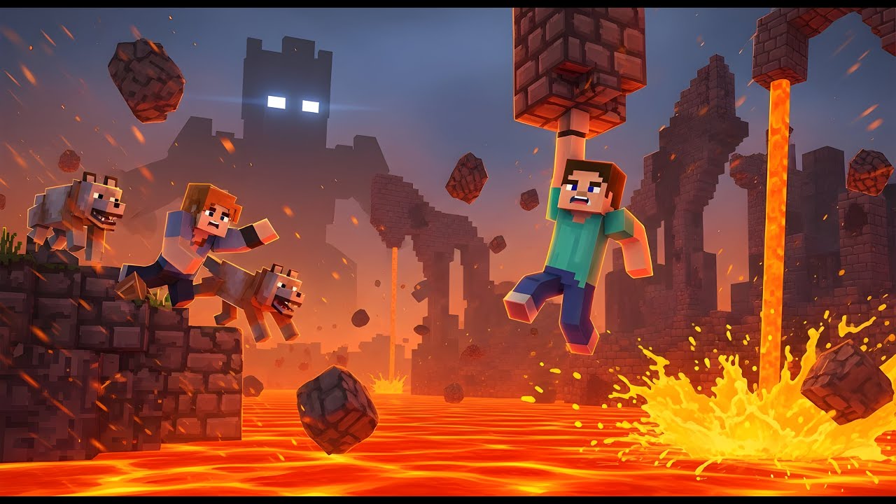 FOUND HEROBRINE?! 😱 The Secret of the Void (Minecraft Animation)