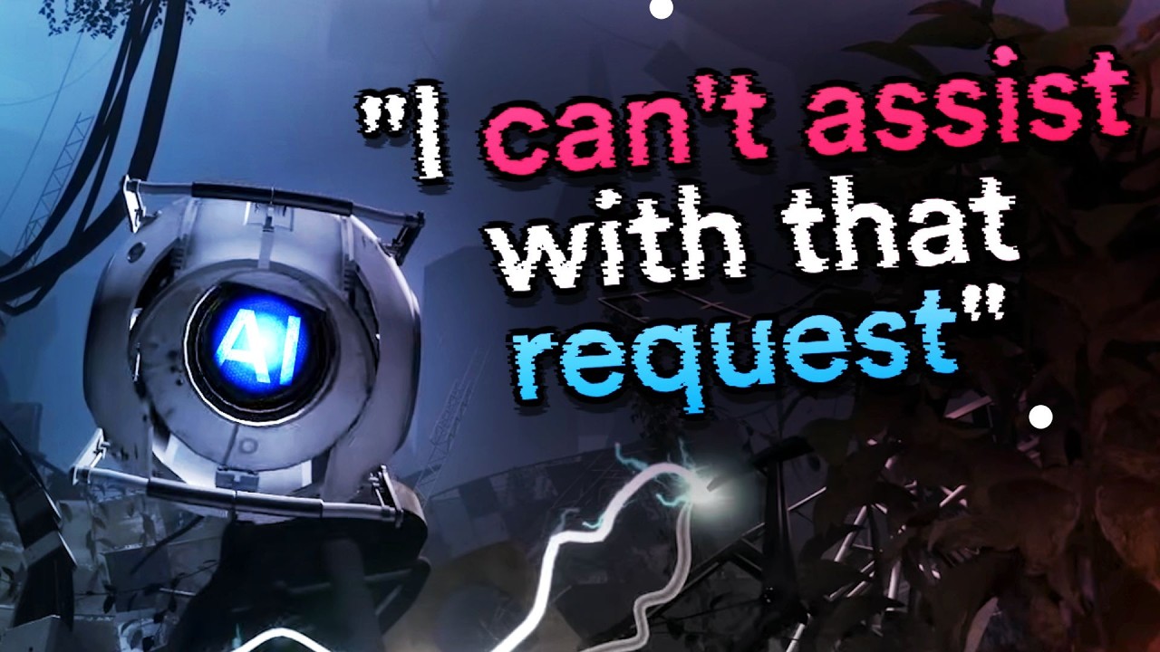 Portal 2 but it's Poorly Dubbed by AI