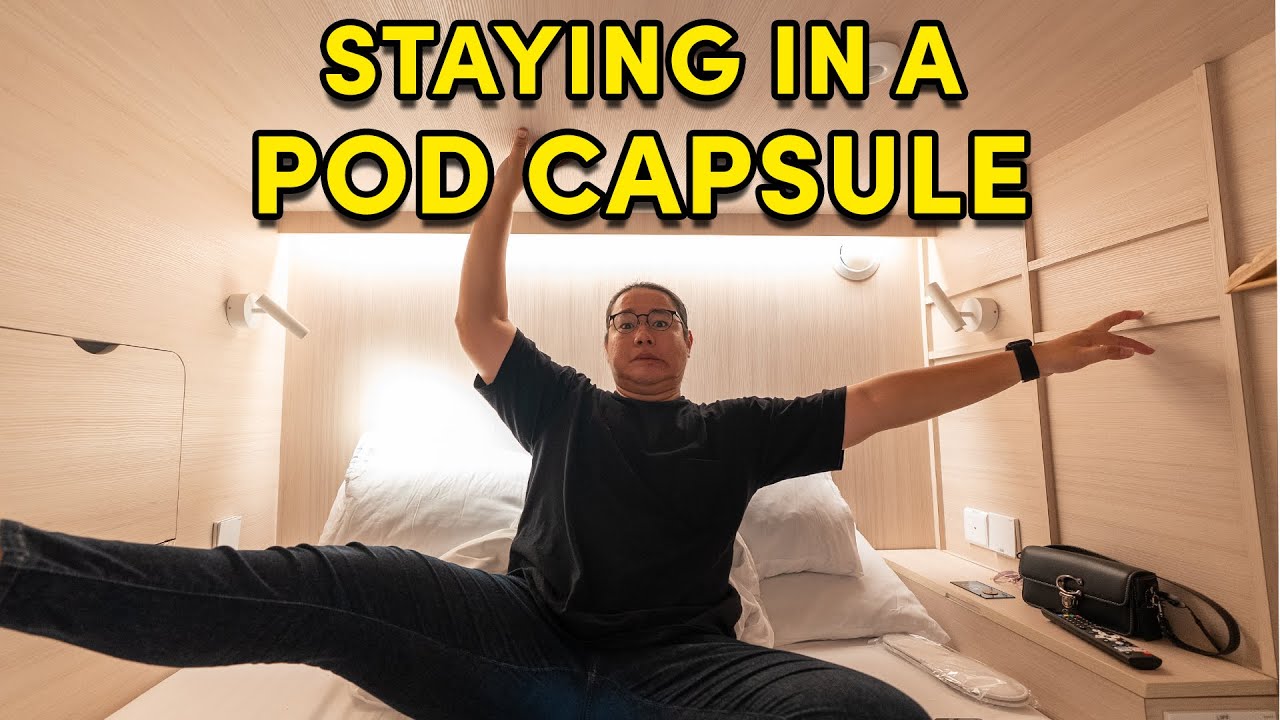 Обзор отеля Pod Capsule в Сингапуре! | Jyu Pod Capsule Hotel