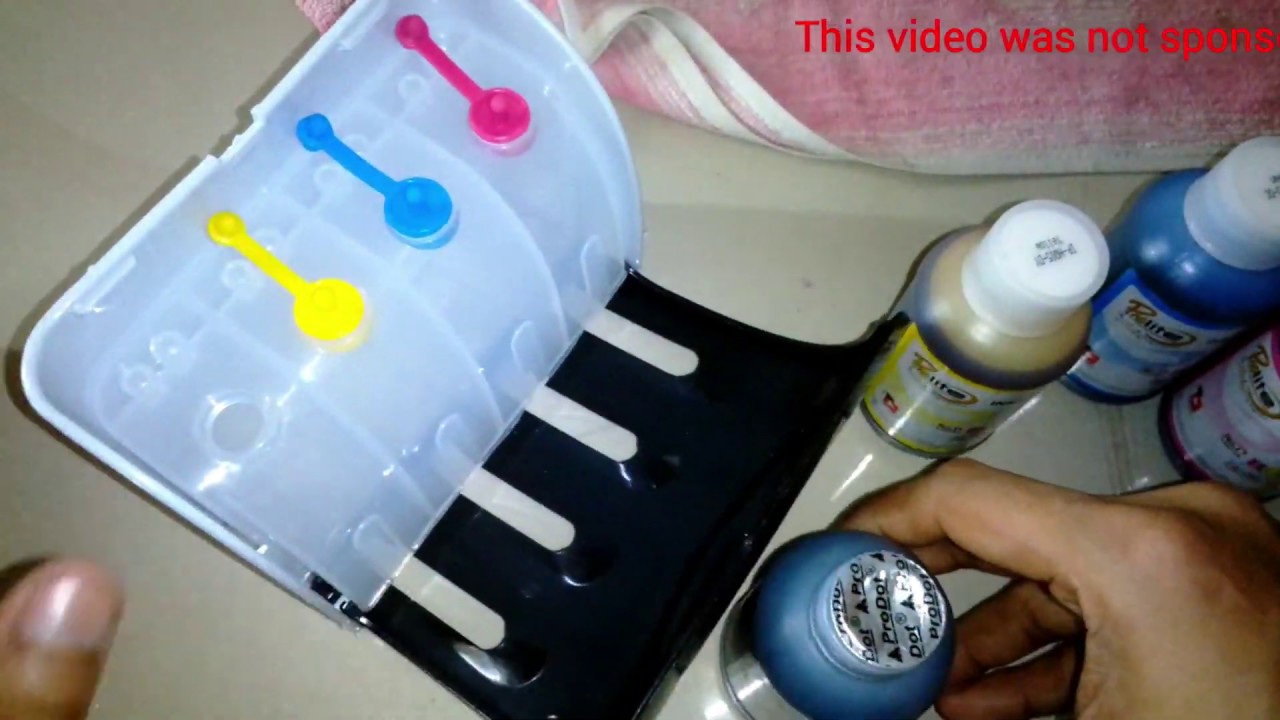 Hp printer ink tank conversion  Part 3  with a CISS  kit  (DIY) -- Its About Everything.