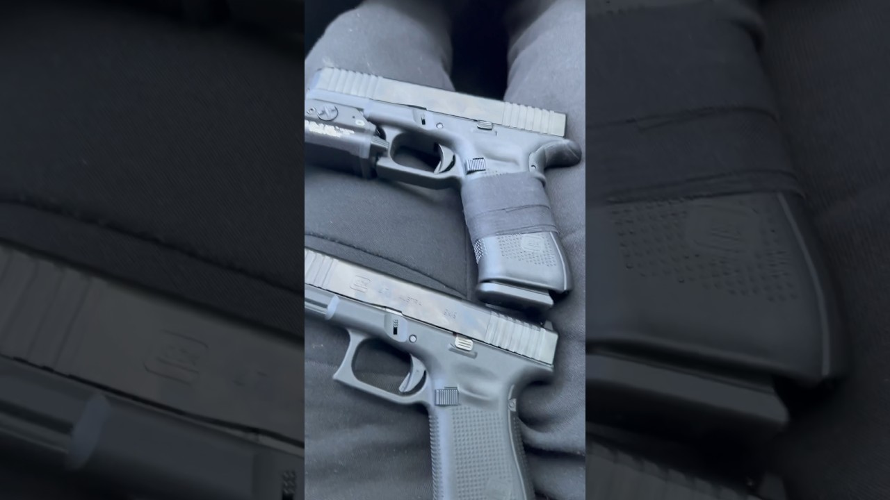 Glock 19 gen 5 & Glock 47 slide swap = Glock 19L & Glock 45 🔥🔥 