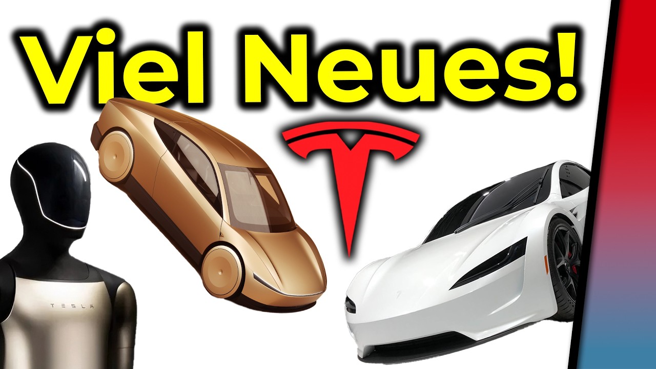 Tesla: Neue Infos zu Cybercab, Optimus Bot, Roadster, Elon Musk & mehr (Tesla Anlegertreffen)