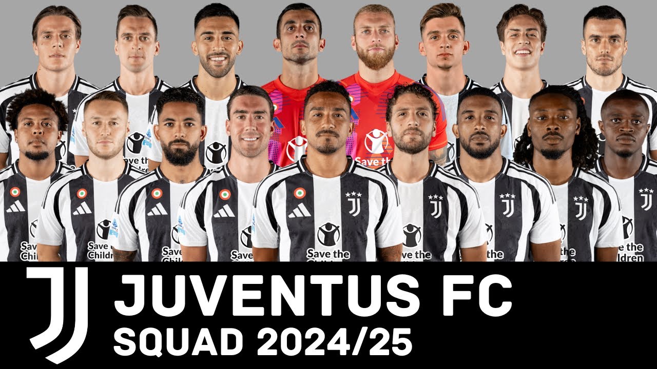 JUVENTUS FC Full Squad For Season 2024/25 | Juventus | FootWorld