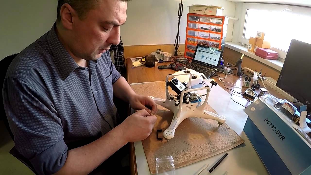 Видео инструкция по сборке комплекта Phantom 2+Zenmuse H3-3D+FPV