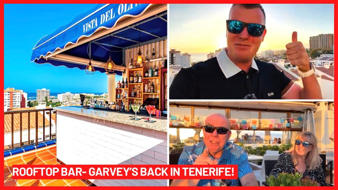 🔴LIVE: Tenerife Rooftop Bar! Garvey’s Back! Family is everything! ☀️ 🍺
