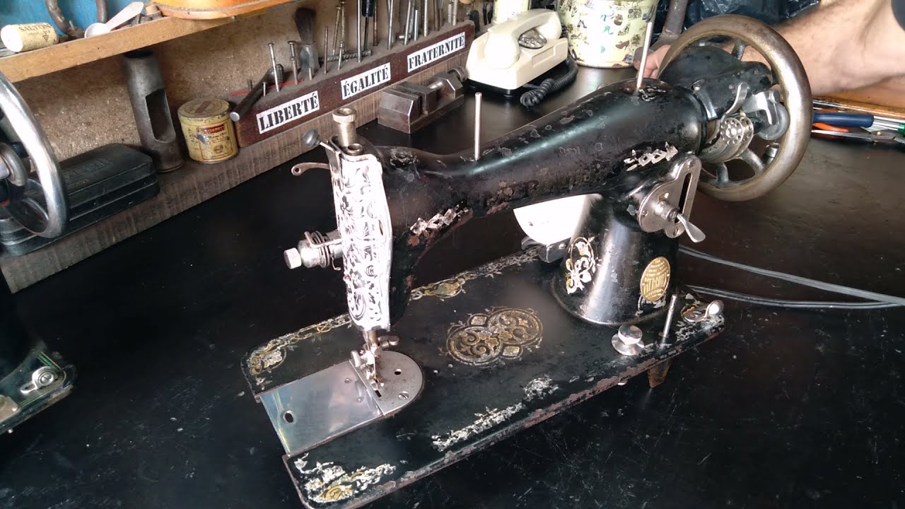 Aula de manuseio máquina de costura Mercury Japan