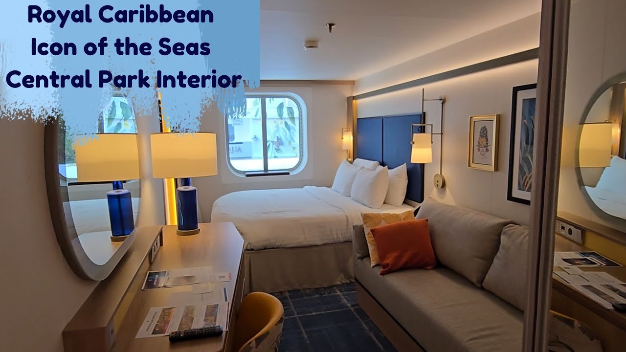 Royal Caribbean Icon of the Seas Central Park, интерьер, категория U5, экскурсия по залу, номер 9257