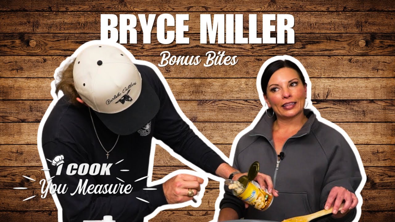 Bryce Miller Bonus Bites | I Cook, You Measure