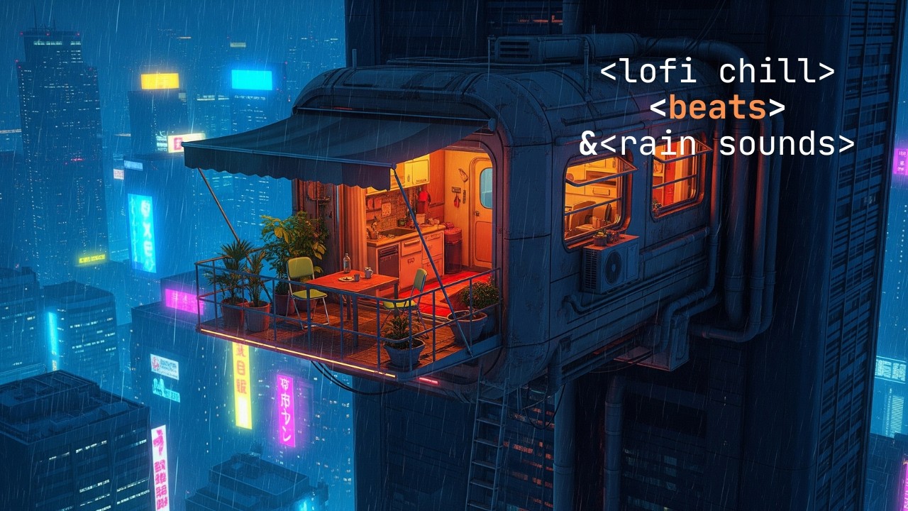 Lofi Hip Hop & Rain Sounds ⛈️ | chill beats for focus & deep work