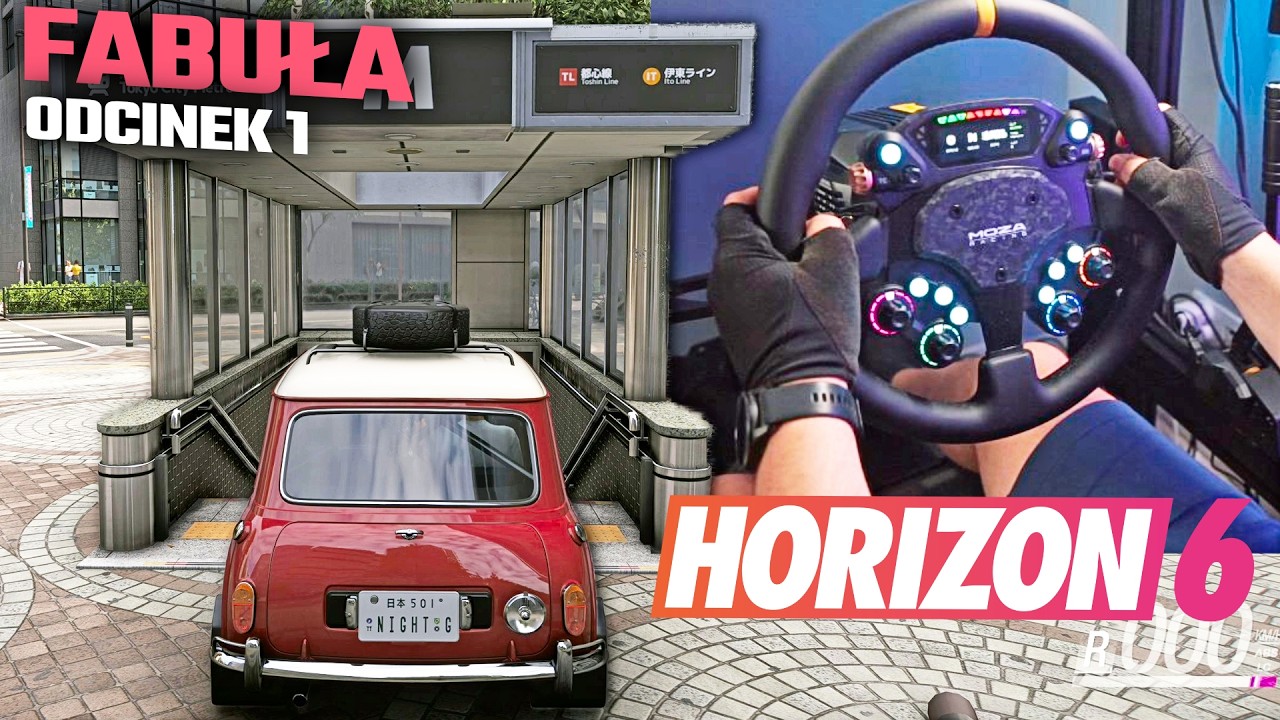 FORZA HORIZON 6 FABUŁA 1 PL - Zmieniam na EXPERT! | Forza Horizon 6 na MOZA R25 ☠️