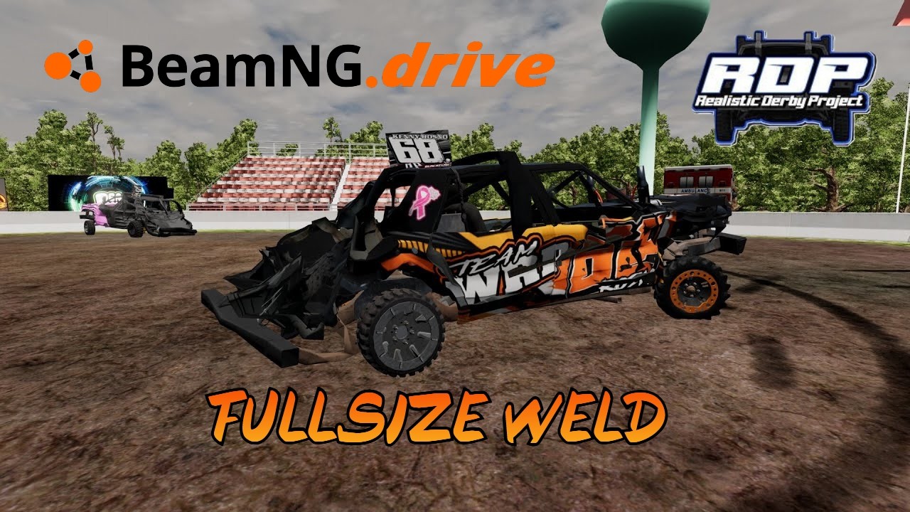 BeamNG Demolition Derby | Wild Fullsize Weld Heat