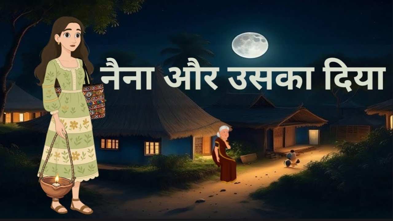 नैना और उसका दिया #cartoon #panchatantrastories #moralstories #hindi #stories #hindistories #toon 