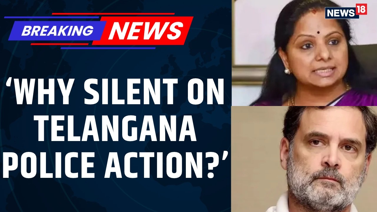 K. Kavita Challenges Rahul Gandhi on Congress's Double Standards in Telangana