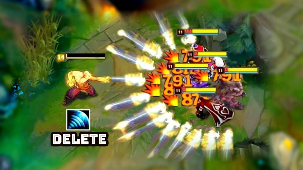 DELETE THE ENEMY WITH LEE SIN - GHOST KICK - CHINESE LEE SIN MONTAGE - League of Legends