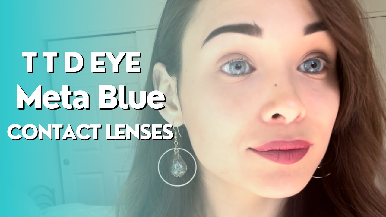 Meta Blue Contact Lenses