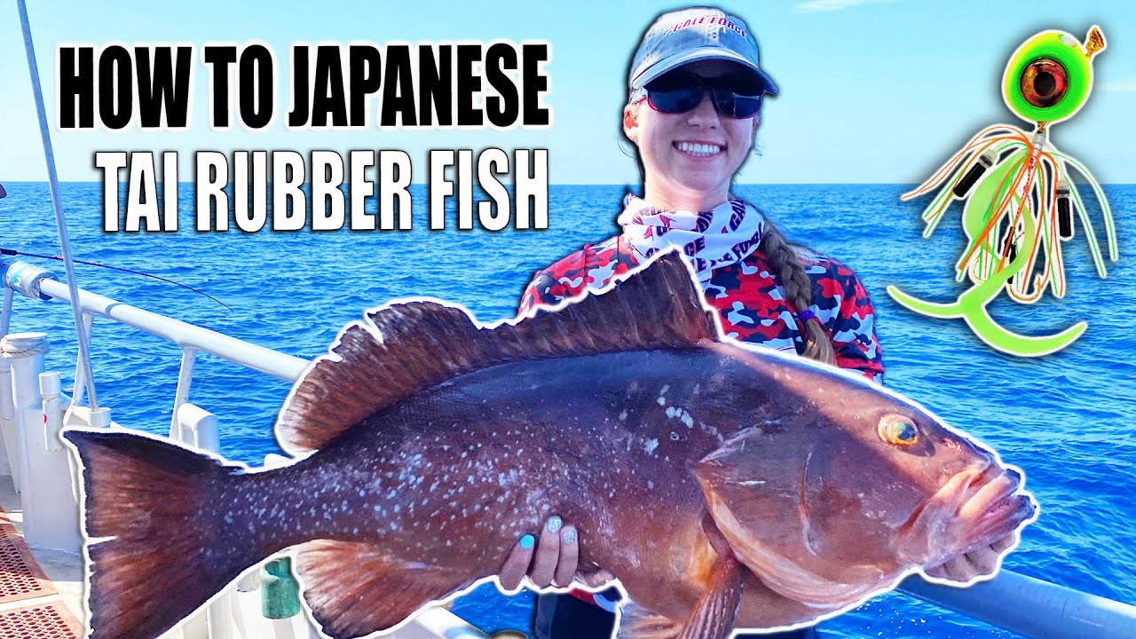 HOW TO FISH with an EYE DROP JIG - Japanese Tai Rubber Fishing | Day 2